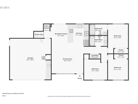 1022 Ne Thomas Street Hillsboro OR 97124
