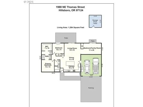 1988 NE Thomas Street Hillsboro OR 97124