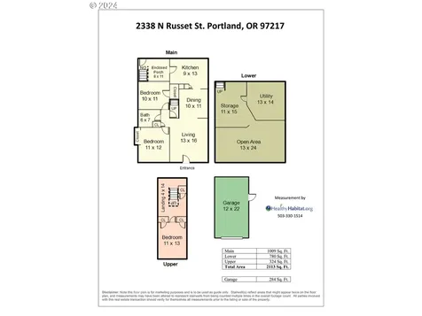 2338 N Russet Street Portland OR 97217