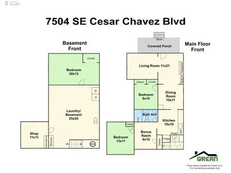 7504 Se Cesar E Chavez Boulevard Portland OR 97202