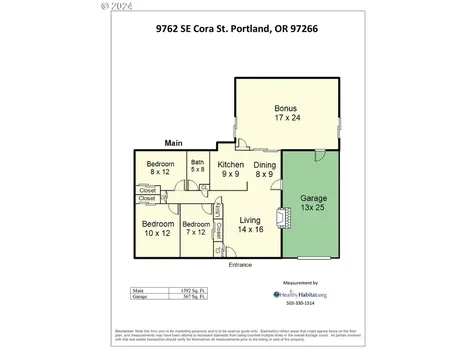 9762 SE Cora Street Portland OR 97266