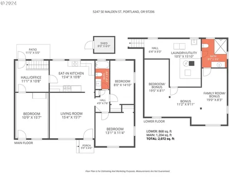 5247 Se Malden Street Portland OR 97206