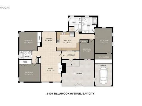 6120 Tillamook Avenue Bay City OR 97107