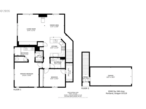 8349 SW 24th Avenue Portland OR 97219