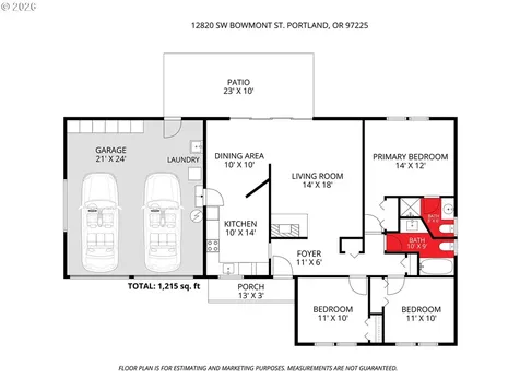 12820 SW Bowmont Street Portland OR 97225