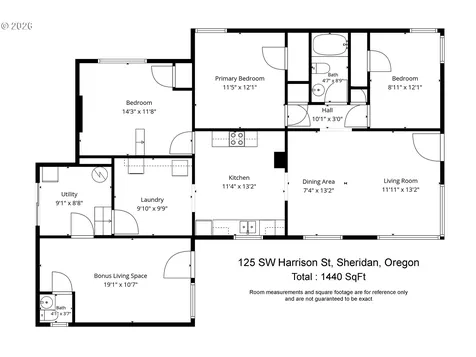 125 SW Harrison Street Sheridan OR 97378