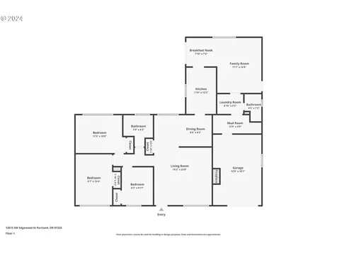 12615 SW Edgewood Street Portland OR 97225