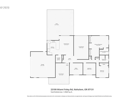 23100 Miami Foley Road Nehalem OR 97131