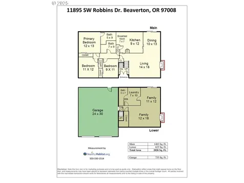 11895 SW Robbins Drive Beaverton OR 97008