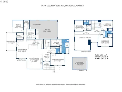 1757 N Columbia Ridge Way Washougal WA 98671