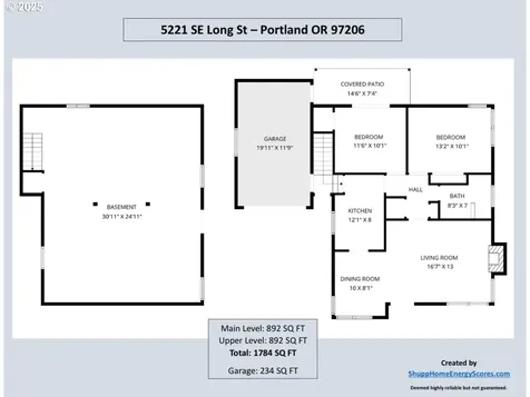 5221 SE Long Street Portland OR 97206