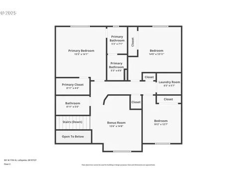 301 W 17th Street Lafayette OR 97127