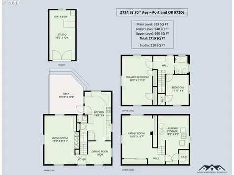 2724 SE 70th Avenue Portland OR 97206