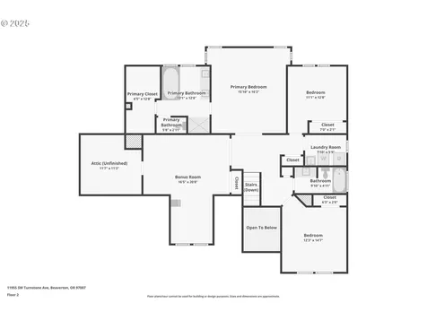 11955 SW Turnstone Avenue Beaverton OR 97007
