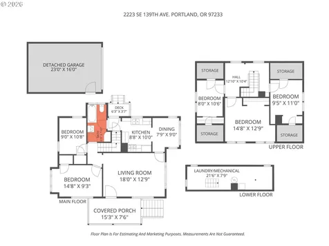 2223 SE 139th Avenue Portland OR 97233