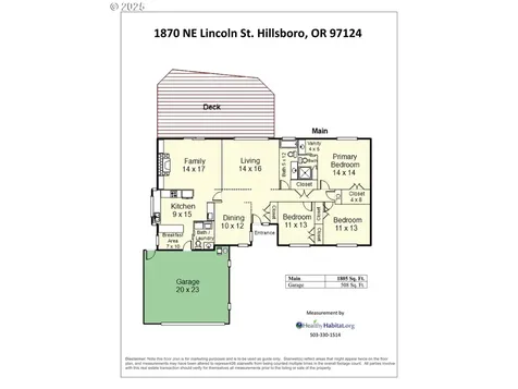1870 NE Lincoln Street Hillsboro OR 97124