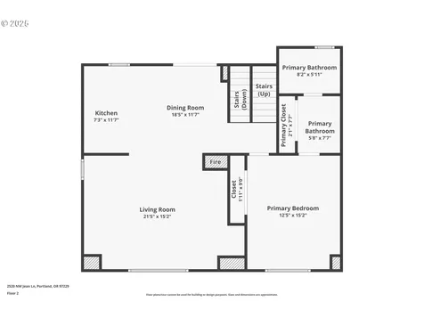 2520 NW Jean Lane Portland OR 97229