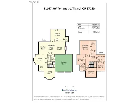 11147 SW Torland Street Portland OR 97223
