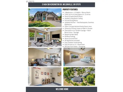 31404 SW Kensington Drive Wilsonville OR 97070