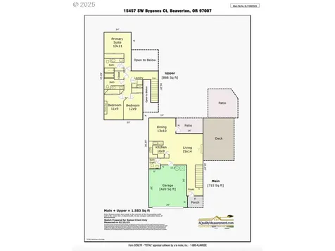 15457 SW Bygones Court Beaverton OR 97007