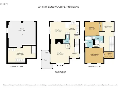 2314 NW Edgewood Place Portland OR 97229