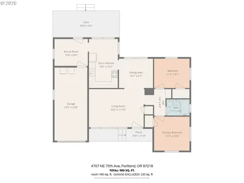 4707 NE 75th Avenue Portland OR 97218