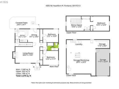4305 NE Hazelfern Place Portland OR 97213
