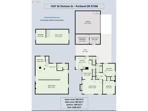 7247 SE Division Street Portland OR 97206