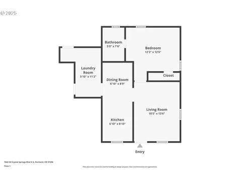 7644 SE Crystal Springs Boulevard Portland OR 97206
