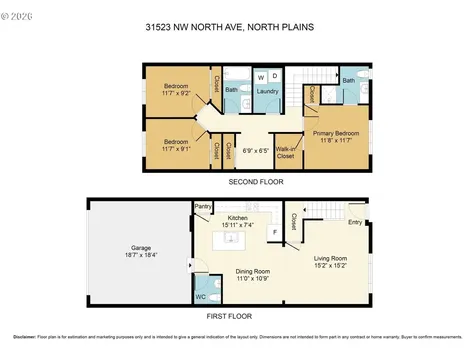 31523 NW North Avenue North Plains OR 97133