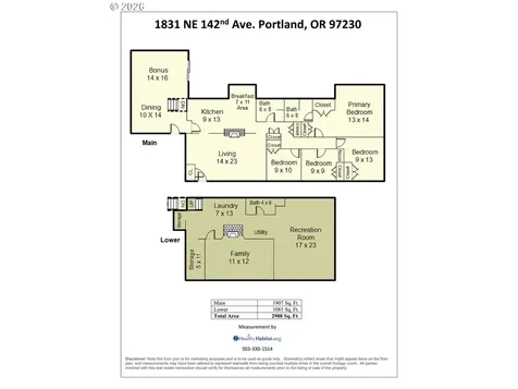 1831 NE 142nd Avenue Portland OR 97230
