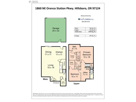 1860 NE Orenco Station Parkway Hillsboro OR 97124