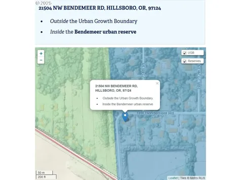 21504 NW Bendemeer Road Hillsboro OR 97124