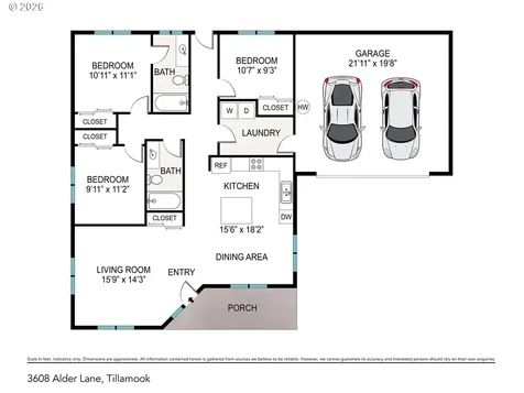 3608 Alder Lane Tillamook OR 97141