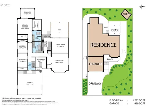 7506 NW 13th Avenue Vancouver WA 98665