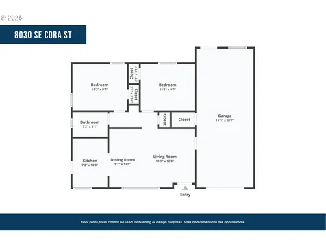 8030 SE Cora Street Portland OR 97206