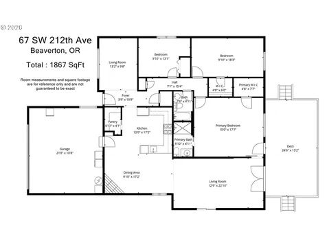 67 SW 212th Avenue Beaverton OR 97006
