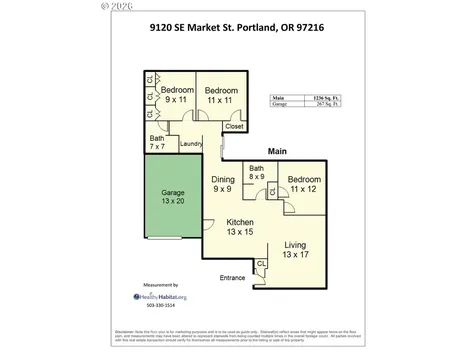 9120 SE Market Street Portland OR 97216