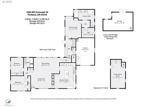 1025 SW Coronado Street Portland OR 97219