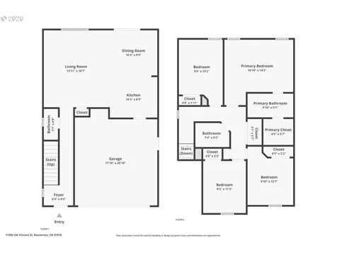 17395 SW Vincent Street Beaverton OR 97078
