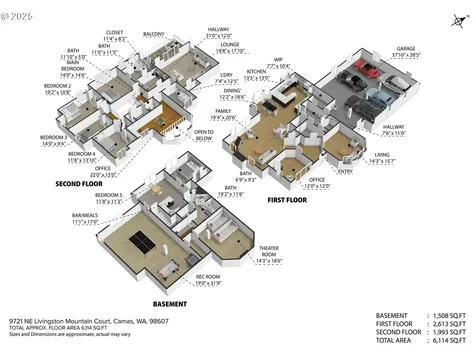 9721 NE Livingston Mountain Court Camas WA 98607