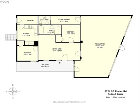 8721 SE Foster Road Portland OR 97266