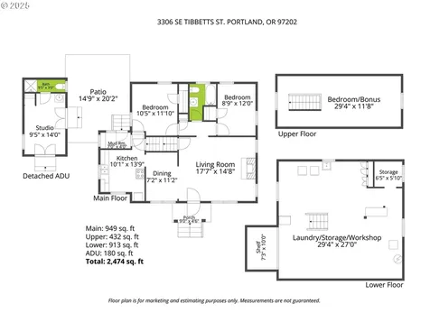 3306 SE Tibbetts Street Portland OR 97202