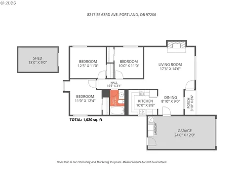 8217 SE 63rd Avenue Portland OR 97206