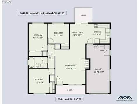 9828 N Leonard Street Portland OR 97203