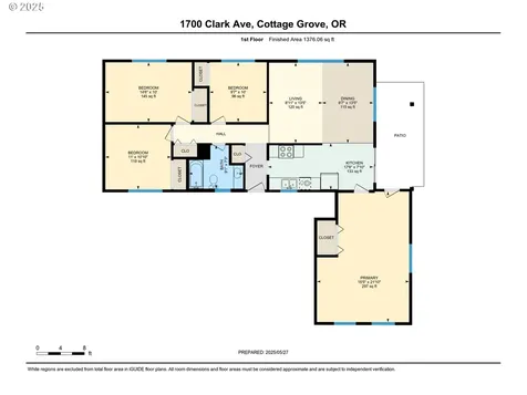 1700 Clark Avenue Cottage Grove OR 97424