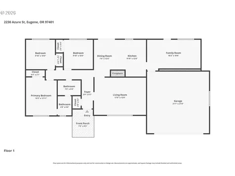 2230 Azure Street Eugene OR 97401