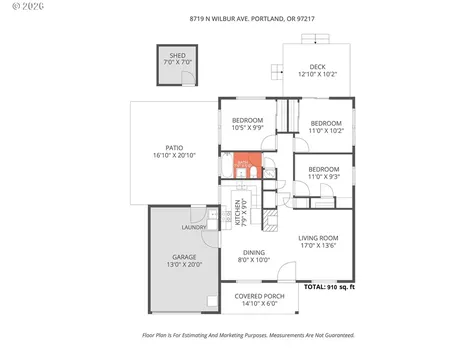 8719 N Wilbur Avenue Portland OR 97217