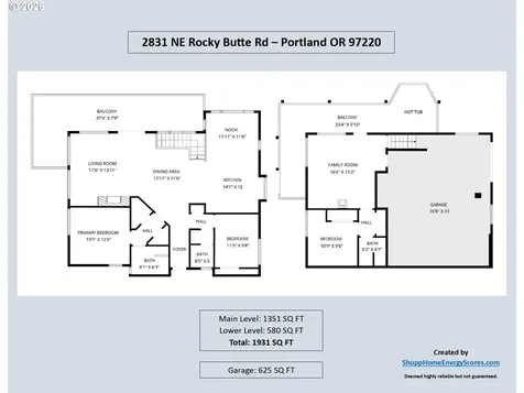 2831 NE Rocky Butte Road Portland OR 97220