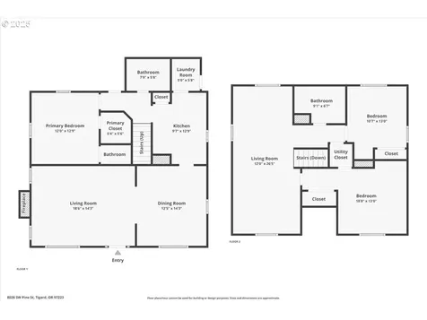 8026 SW Pine Street Portland OR 97223